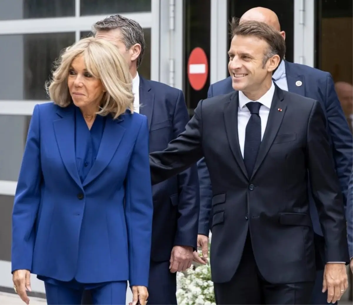 Macron: Eşimle Şakalaşıyorduk