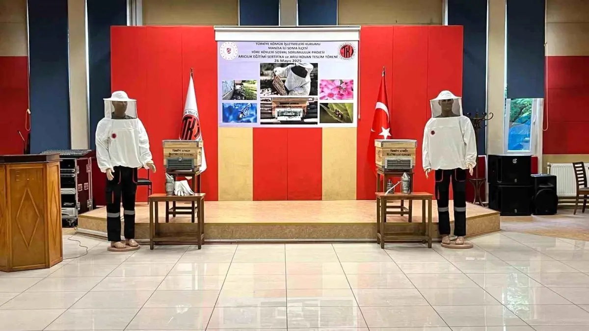 Soma\'da Arıcılık Projesi Hayata Ge geçti