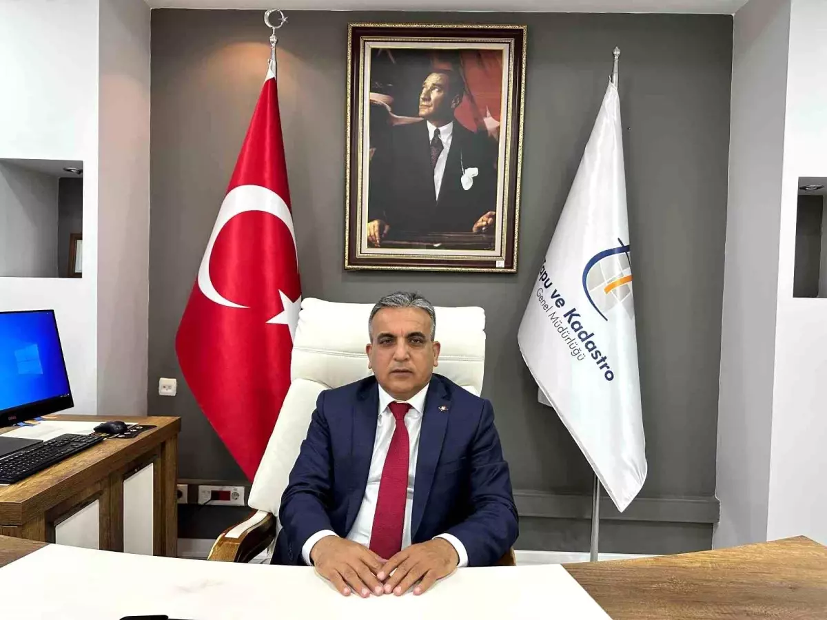 Mustafa Aslan Tapu ve Kadastro Müdürlüğü\'nde