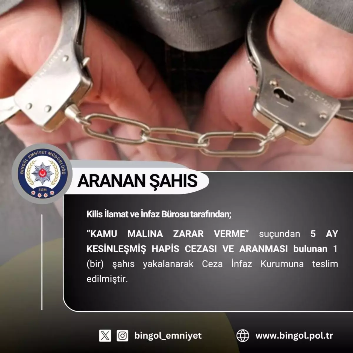 Bingöl\'de 6 Şüpheli Yakalandı