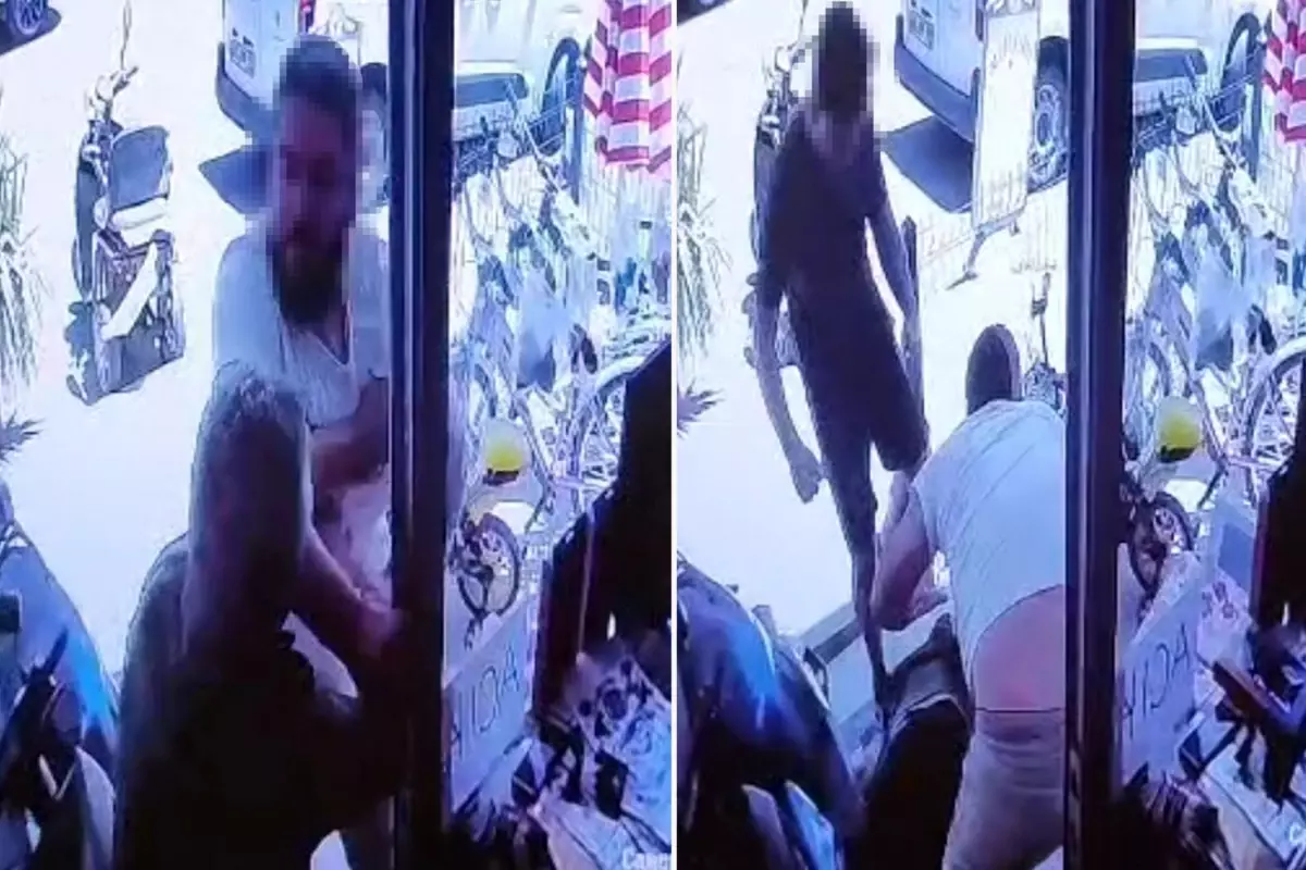 Park tartışması kavgaya dönüştü! Tekme tokat dövdüler