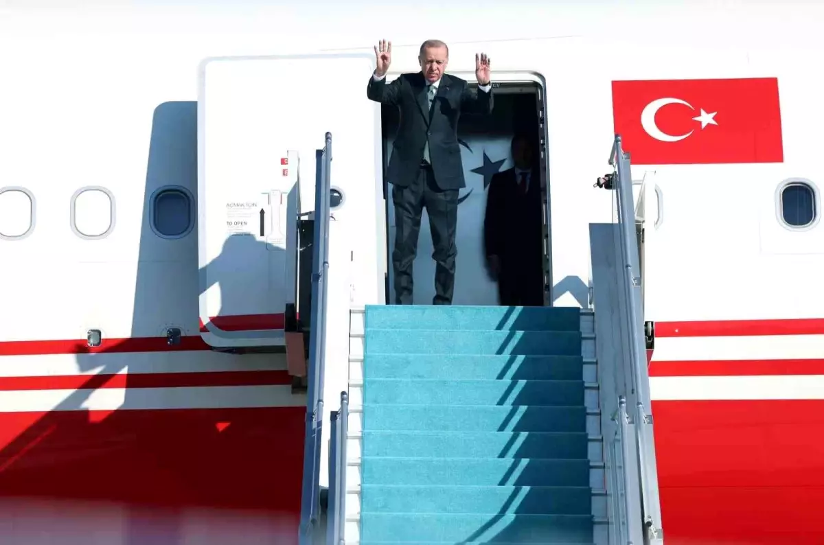 Cumhurbaşkanı Erdoğan Azerbaycan\'a gitti