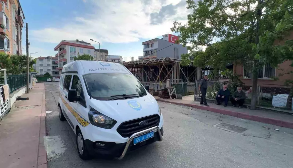 Samsun\'da İnşaatta Düşme Kazası