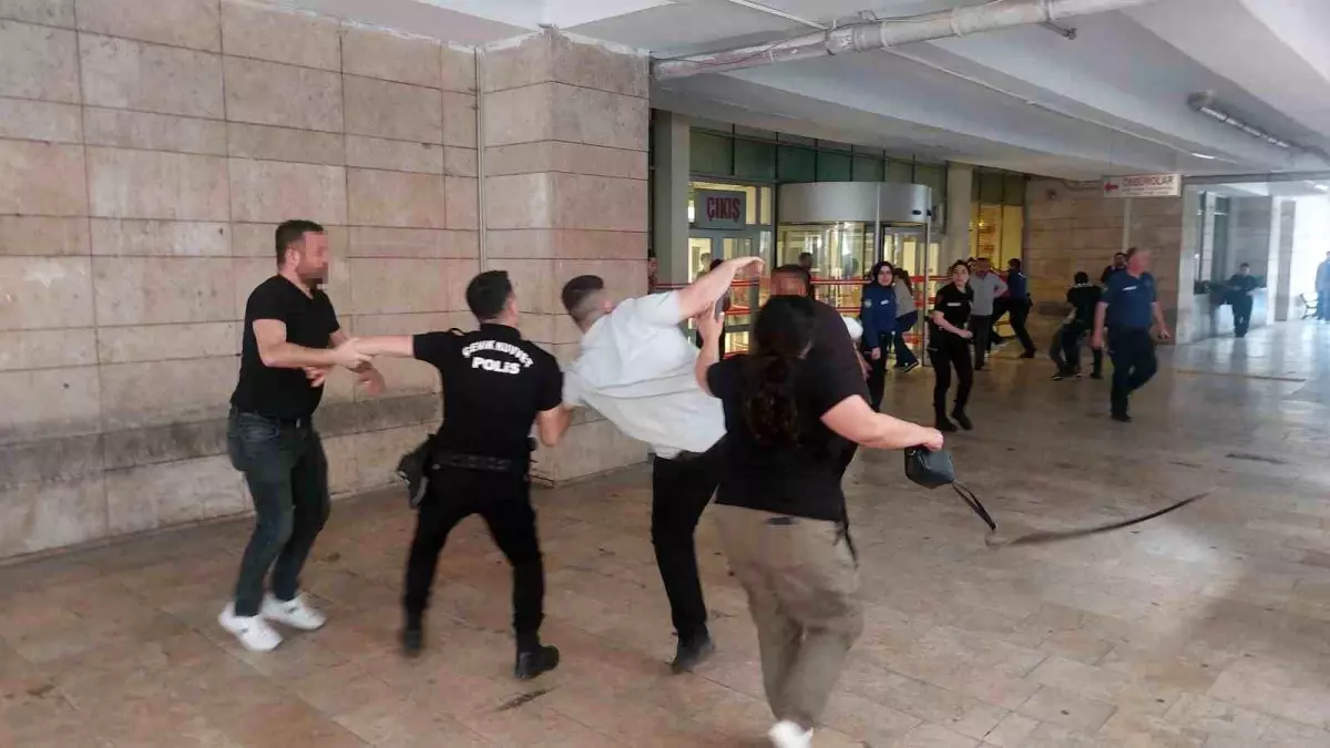 Samsun Adliyesinde Kavga