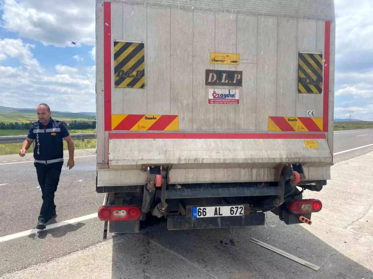 Yozgat\'ta Trafik Kazası: 1 Ağır Yaralı