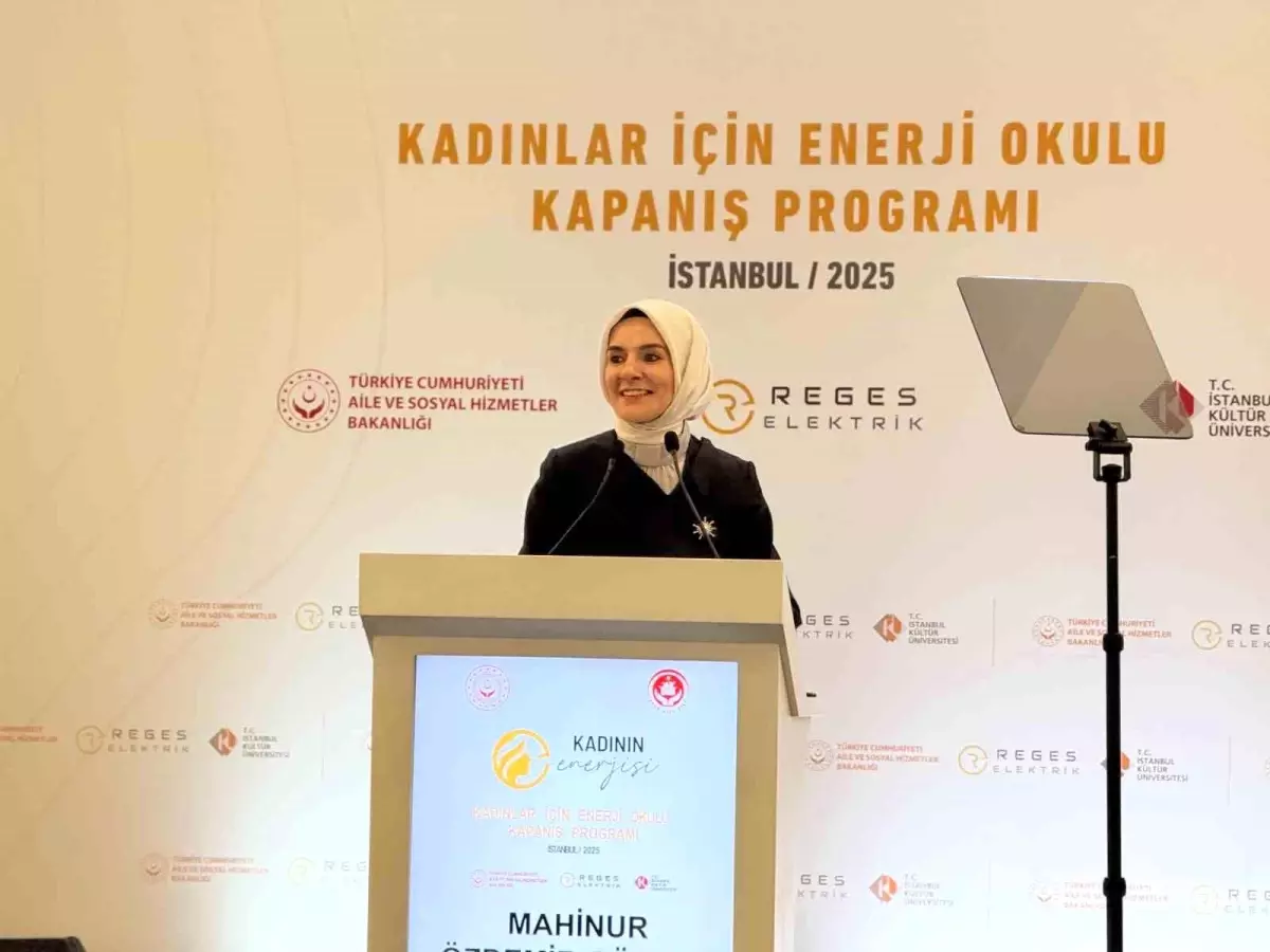 Enerji Okulu\'ndan Kadınlara Destek