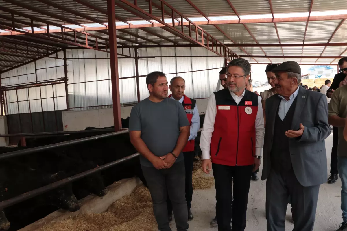 Tarım ve Orman Bakanı Yumaklı: \'Hak sahibi üreticilere hayvan başına aylık 1500 lira destek vereceğiz\'