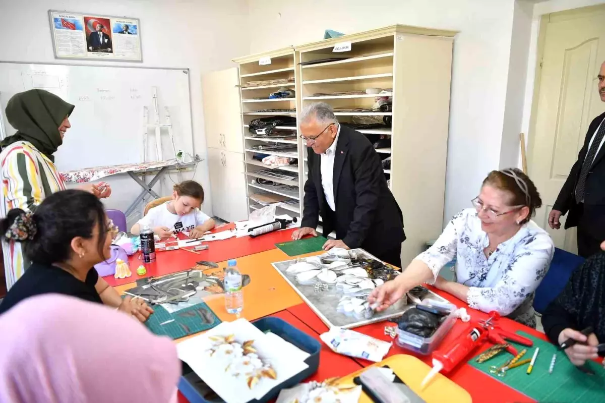 Başkan Büyükkılıç, KAYMEK Sümer Tesisleri\'ni Ziyaret Etti