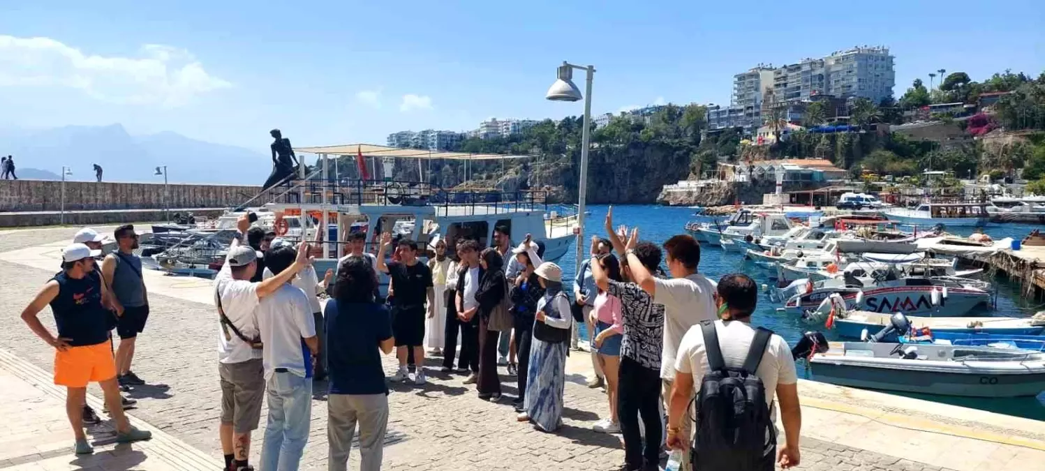 Antalya\'da Gençlik Değişimi Programı: Ankara\'dan Gelen Gençler Misafir Edildi