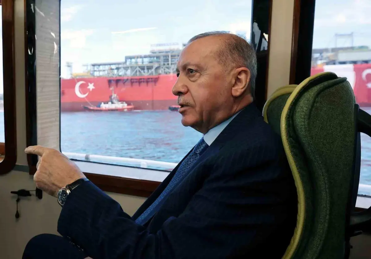 Cumhurbaşkanı Erdoğan \'Osman Gazi\' platformunun kaptanı ile konuştu