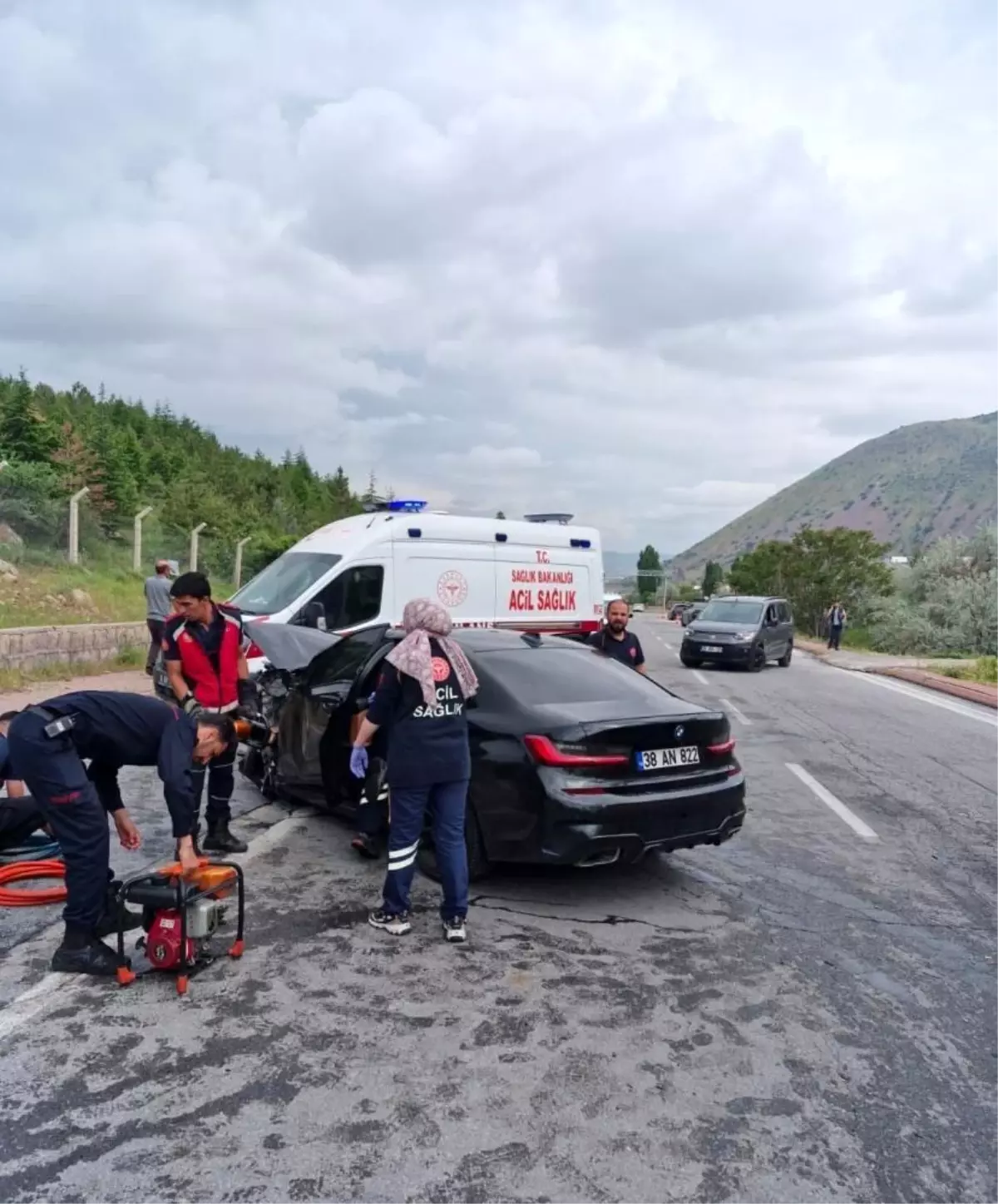 Kayseri\'de Trafik Kazası: 2 Ölü
