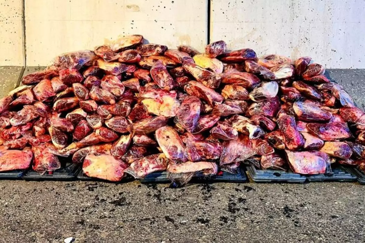 Vatandaşa yedireceklerdi, hepsine el konuldu! Tam 1 ton 700 kilo