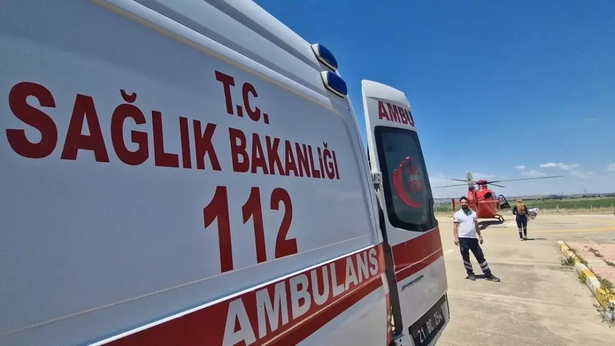 Diyarbakır\'da Çiftin Ateş Kazası