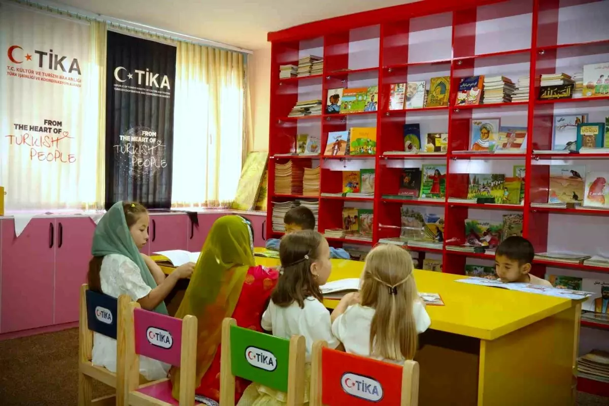 TİKA\'dan Afganistan\'a Kütüphane Desteği