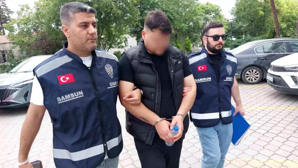 Samsun\'da Yasa Dışı Bahis Reklamı Yapan Genç Tutuklandı