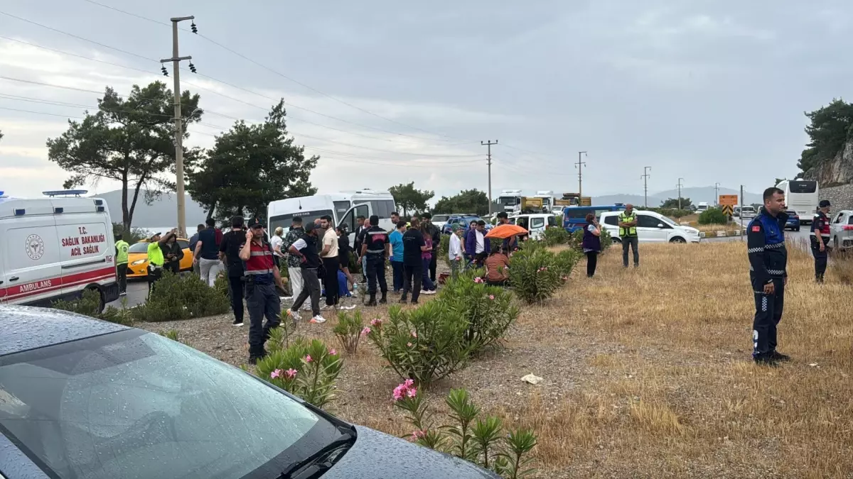 Bodrum\'da Kaza: 16 Yaralı