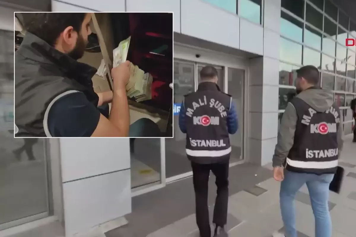 Yeni İBB operasyonundan ilk görüntüler! Kasadan balya balya dolar çıktı