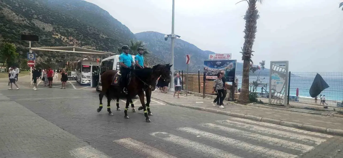 Fethiye\'de Atlı Jandarma Timleri Göreve Başladı