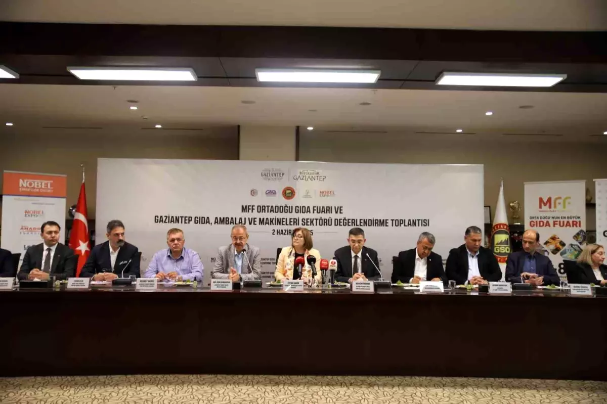 GSO\'da gıda fuarı ve sektör değerlendirme toplantısı gerçekleştirildi