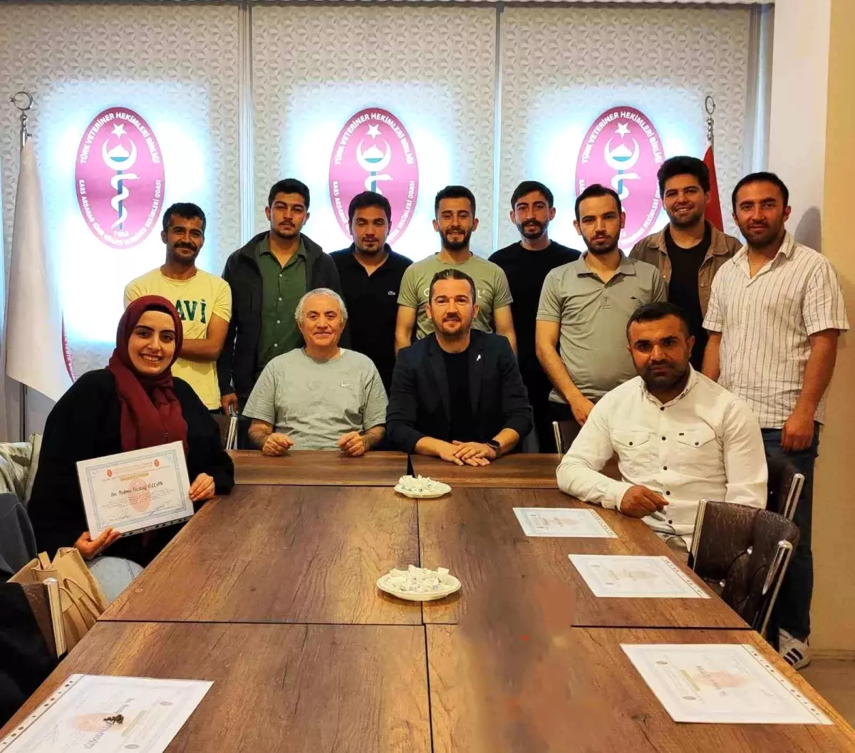 İneklerde Suni Tohumlama Kursu Tamamlandı