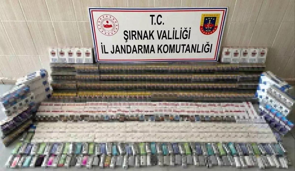 Şırnak\'ta Kaçakçılıkla Mücadele