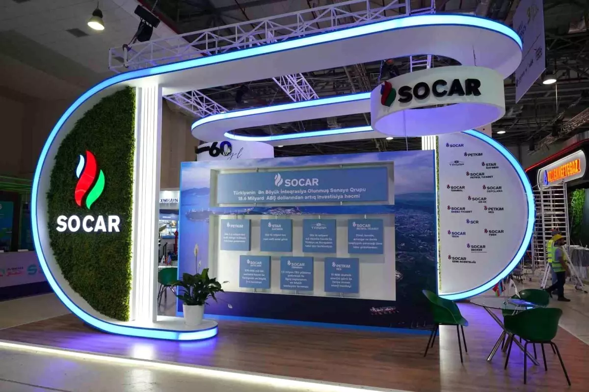 SOCAR Türkiye, Bakü Enerji Haftası\'nda Sıfır Karbon Standıyla Yer Aldı