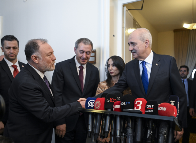TBMM Başkanı Kurtulmuş, DEM Parti'yi Ziyaret Etti