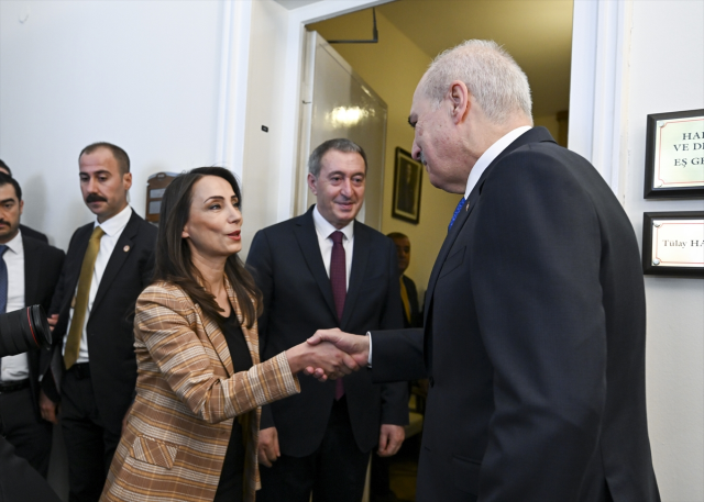 TBMM Başkanı Kurtulmuş, DEM Parti'yi Ziyaret Etti