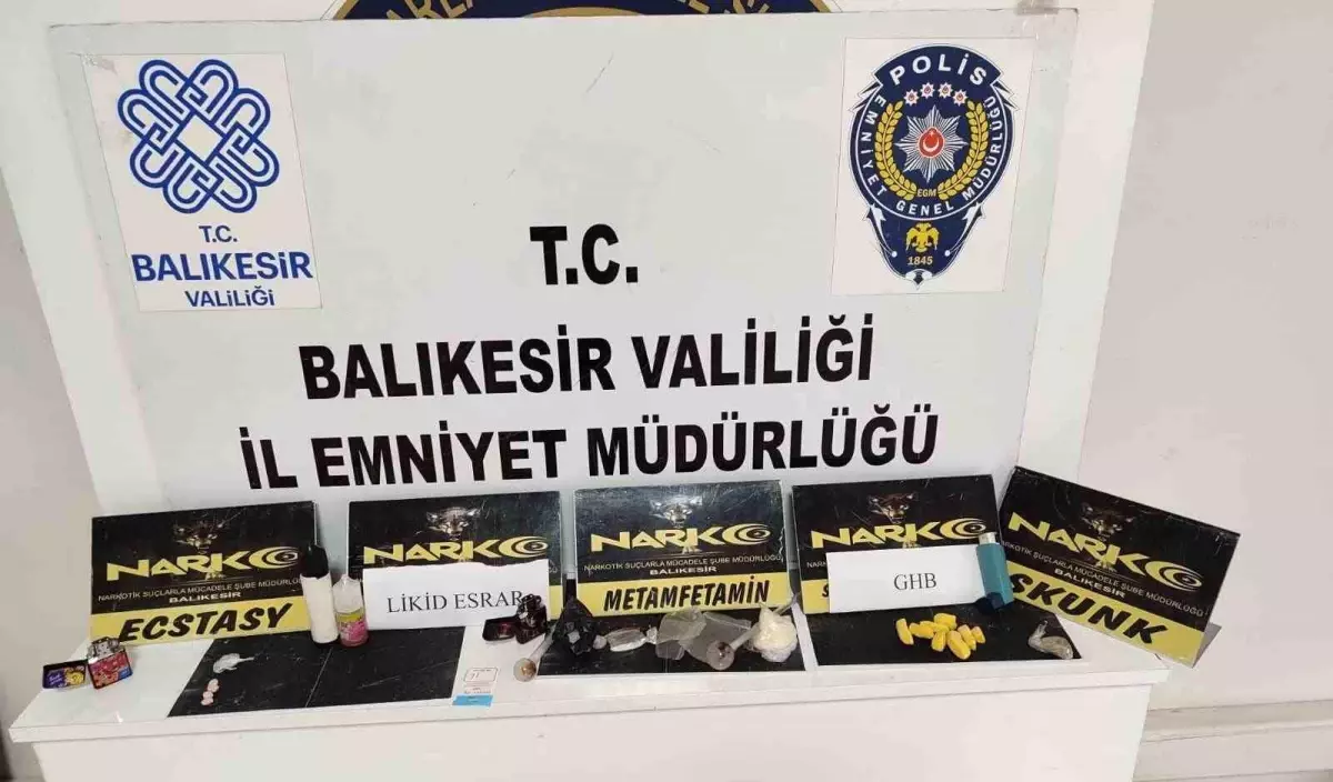 Balıkesir\'de Uyuşturucu Operasyonu: 90 Gram Esrar Ele Geçirildi