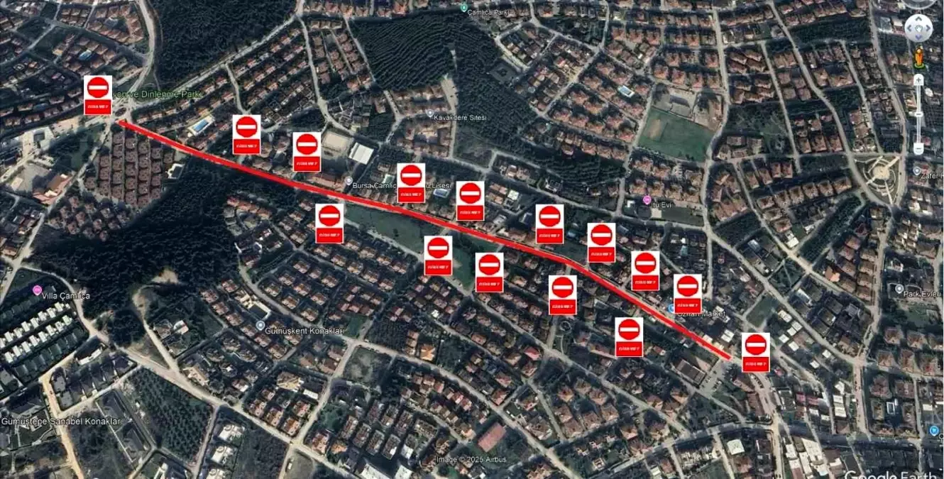 Bursa\'da Araç Trafiğine Kapatılacak Sokaklar Duyuruldu