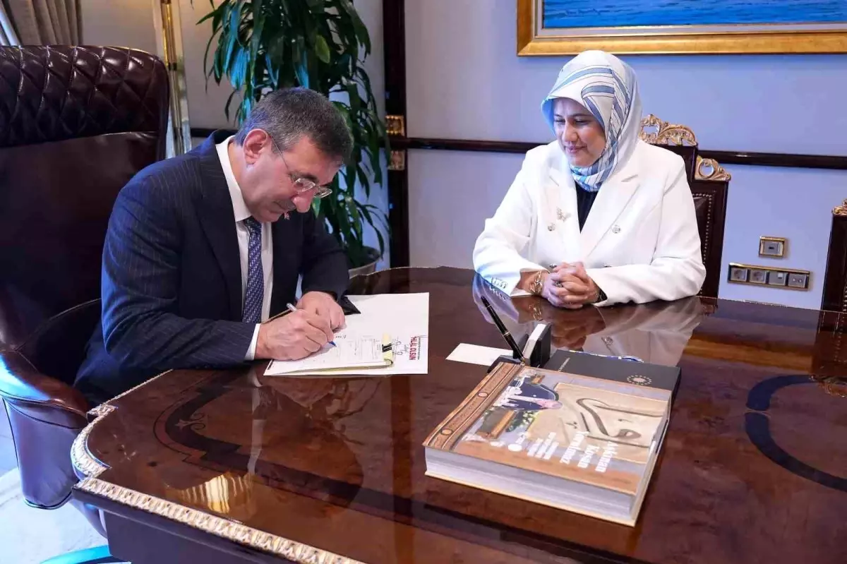 Cumhurbaşkanı Yardımcısı Yılmaz kurban vekaletini Türk Kızılay\'a verdi