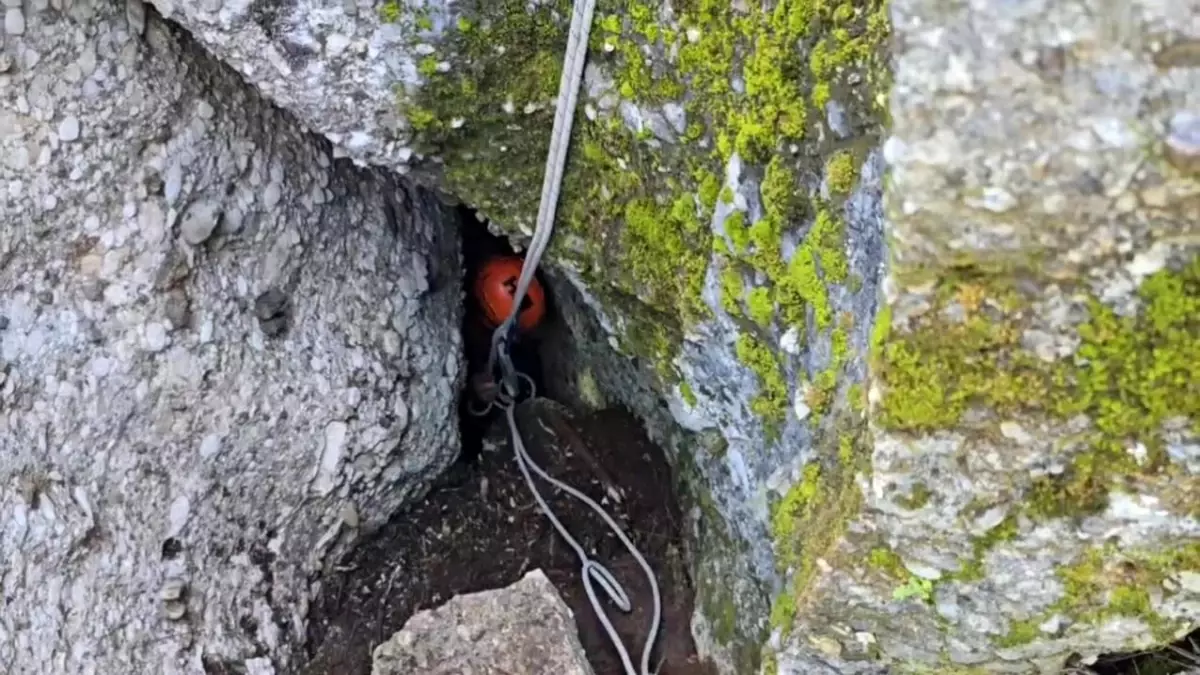 Kayıp Keçi Mağaradan Kurtarıldı