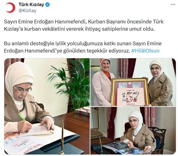 Emine Erdoğan'ın yaptığı bağış miktarıyla Cumhurbaşkanı Erdoğan'ı geçti Emine Erdoğan'ın yaptığı bağış miktarıyla Cumhurbaşkanı Erdoğan'ı geçti