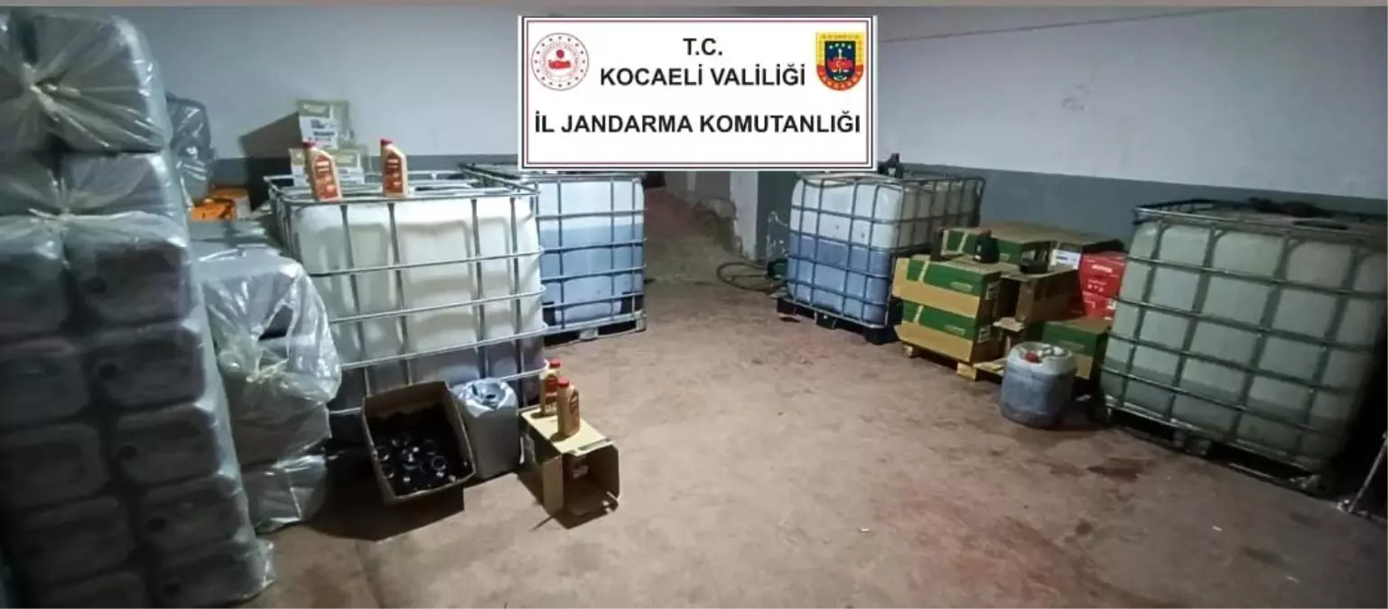Kocaeli\'de Sahte Yağ Operasyonu: 11 Milyon TL Ele Geçirildi