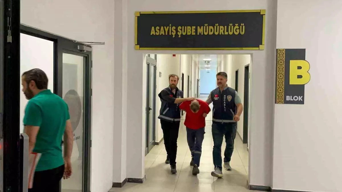 Kocaeli\'de Kablo Hırsızlığı Şüphelisi Yakalandı