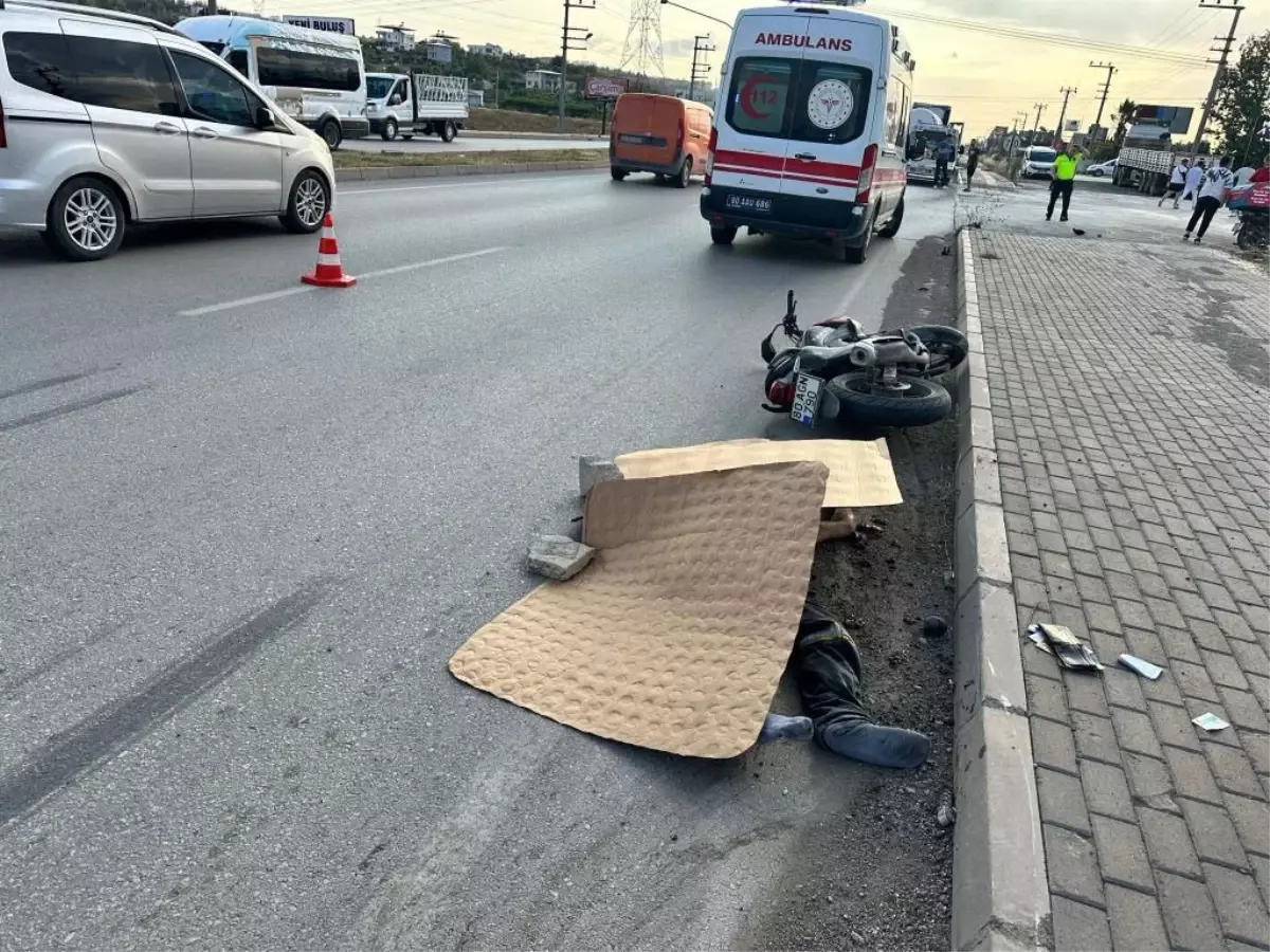 Osmaniye\'de motosiklet kazası: 1 ölü