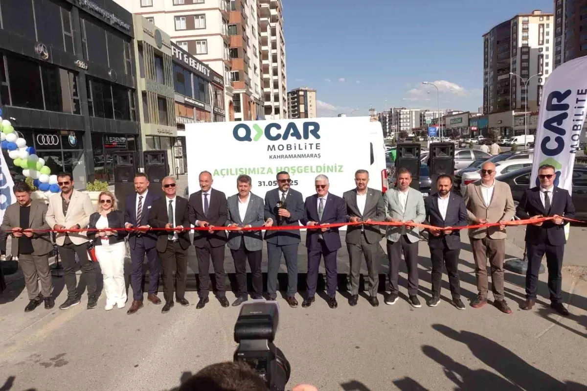QCAR Mobilite\'nin yeni şubesi Kahramanmaraş\'ta hizmete girdi