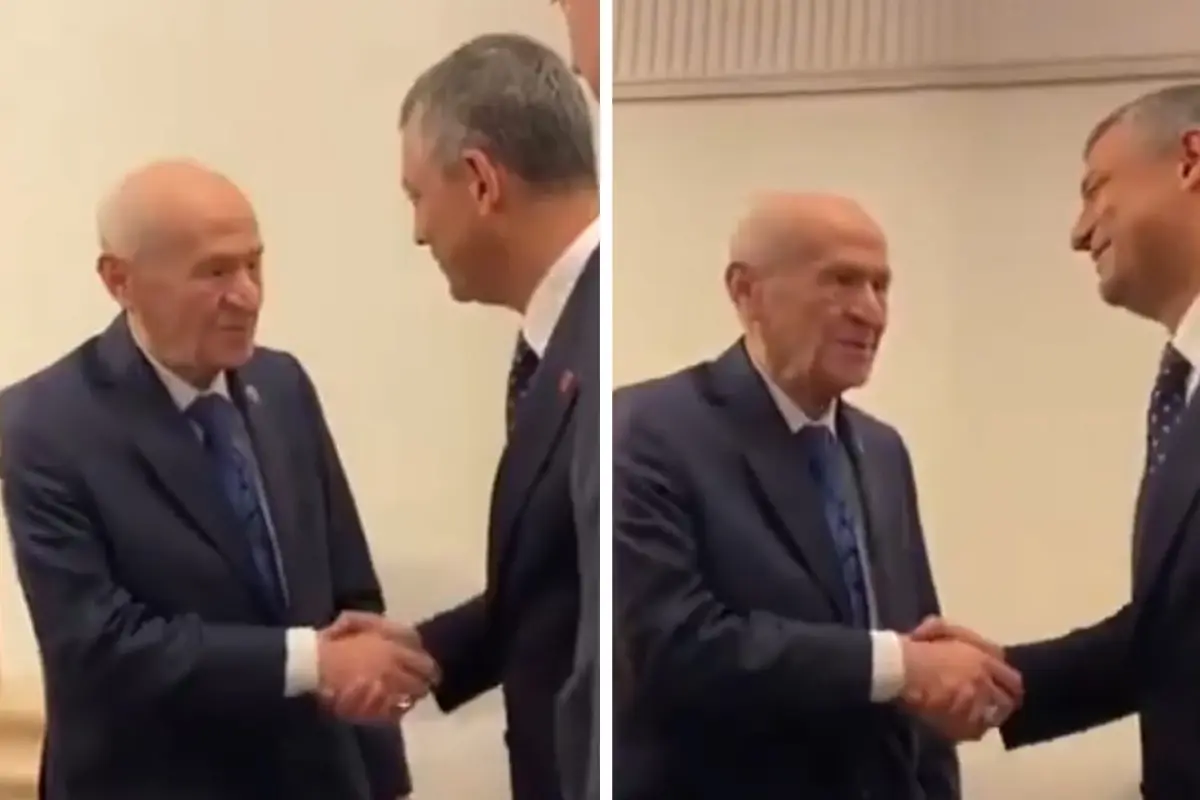 TBMM\'de Bahçeli ve Özel arasındaki dikkat çeken diyalog: Çok hareketlisiniz maşallah
