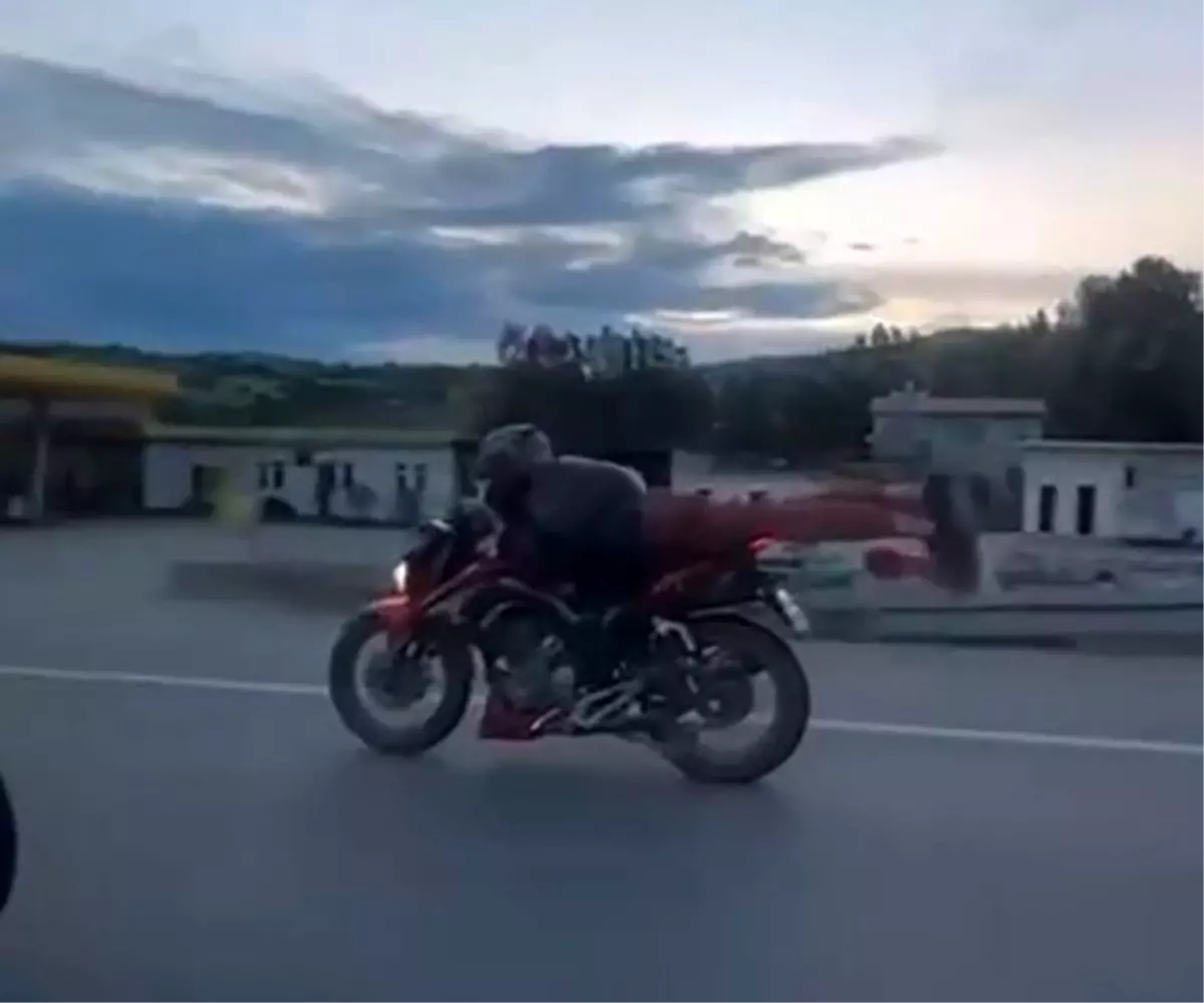 Tokat\'ta Tehlikeli Motosiklet Yolculuğu