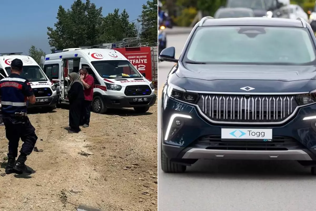 4 metreden düşen Togg\'un son halini görenler aynı yorumu yapıyor