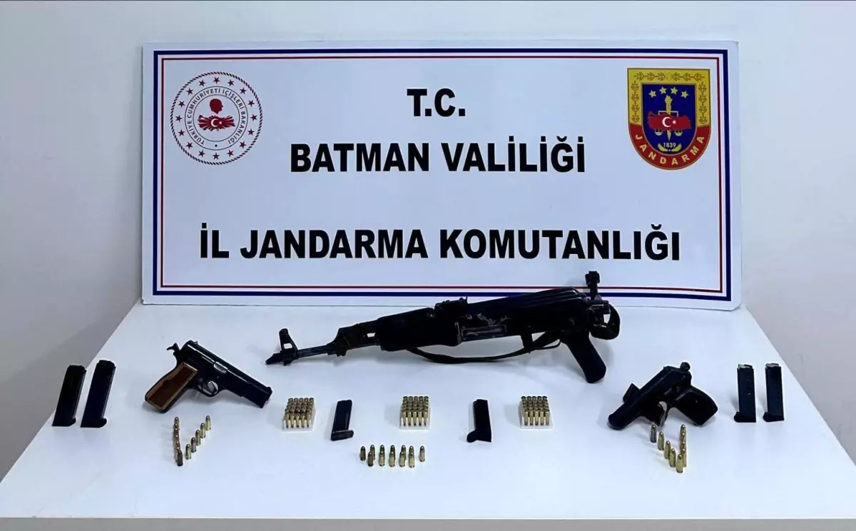 Batman\'da Silah Operasyonu: Ş.S. Tutuklandı