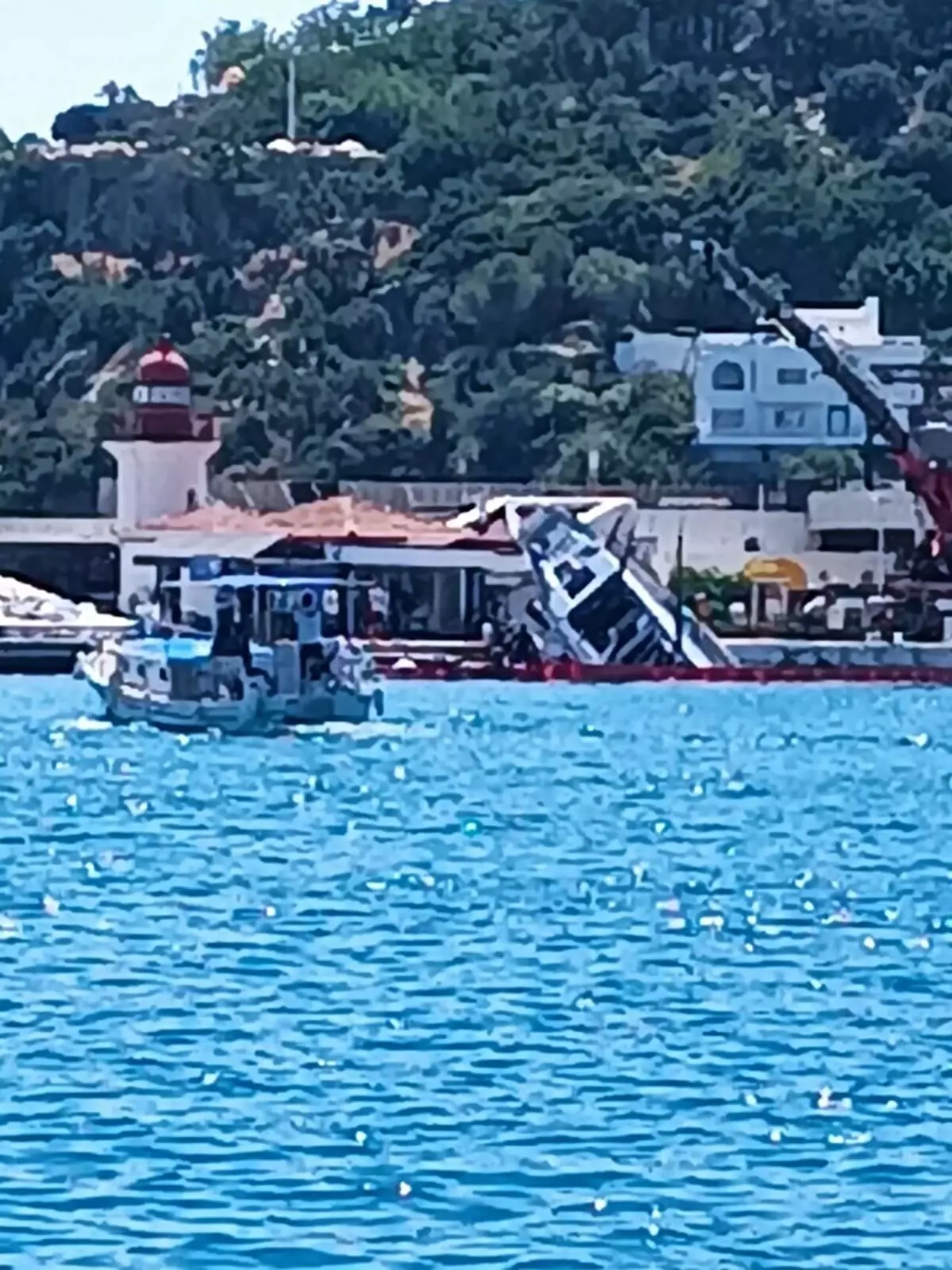 Bodrum\'da Motoryat Patladı