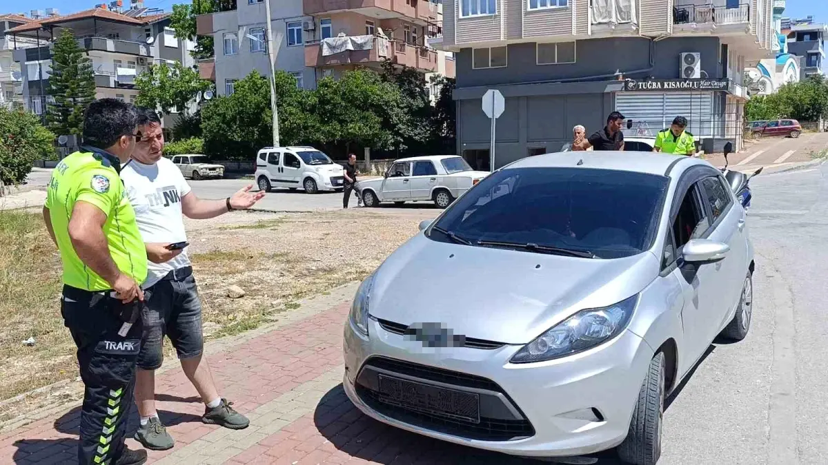 Manavgat\'ta Motosiklet Kazası