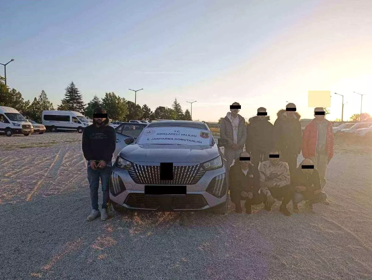 Kırklareli\'nde 146 Kaçak Göçmen Yakalandı