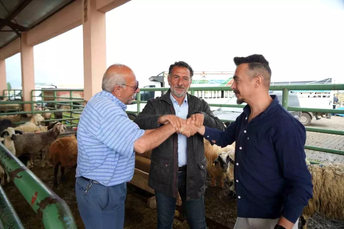 Muş\'ta Kurban Pazarı Hareketli