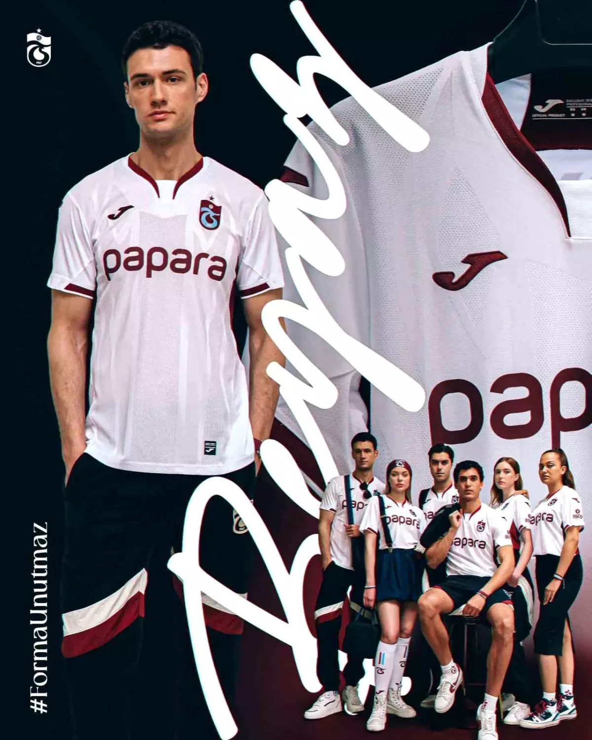 Trabzonspor\'un Yeni Formaları Satışta