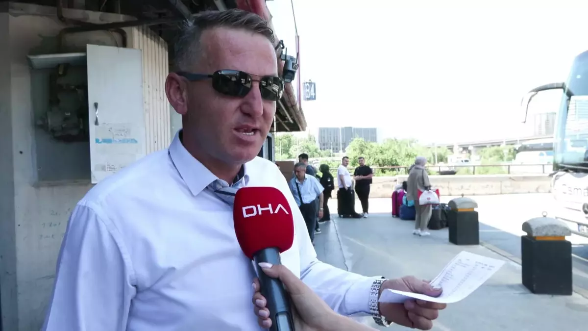 Kurban Bayramı\'nda Otogar Yoğunluğu