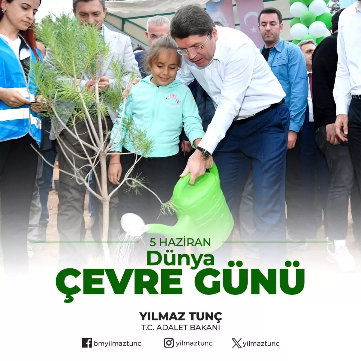 Bakan Tunç\'tan Çevre Dostu Projeler