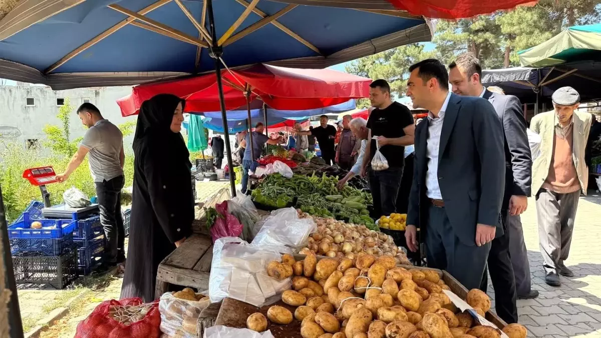 Kaymakam Genç\'ten Pazar Ziyareti