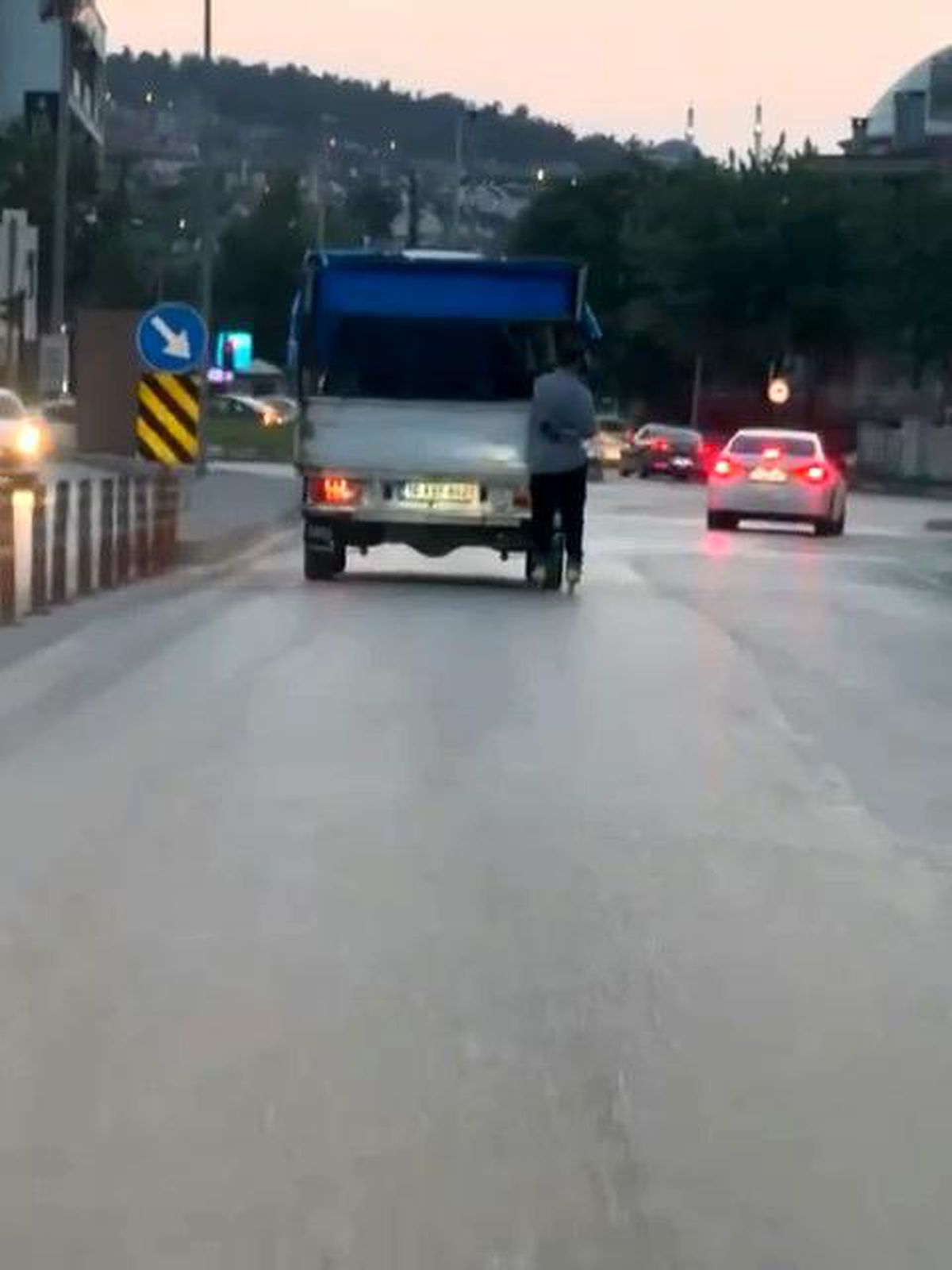 Bursa\'da Gençten Tehlikeli Seyahat